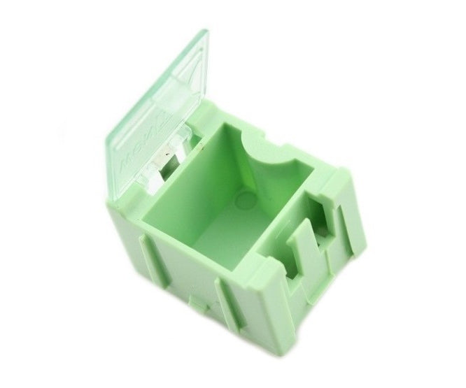 Mini Storage Box 25 X31.5 X21.5 Mm Green Wt 1 Gr