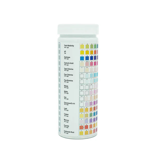 DNX 16 In 1 Full Panel Strips For Water Quality Testing