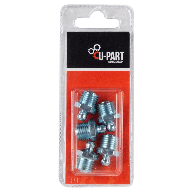 U Part Grease Nipple Straight 1/4 Inch Bsfx5 - Livestainable.co.za