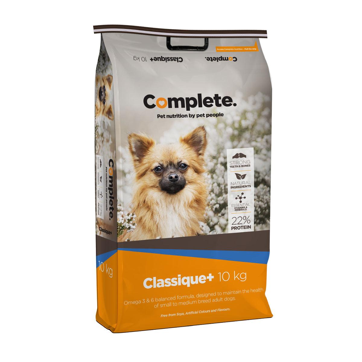 Complete Dog Food Classique Small Medium 10 Kg - Livestainable.co.za