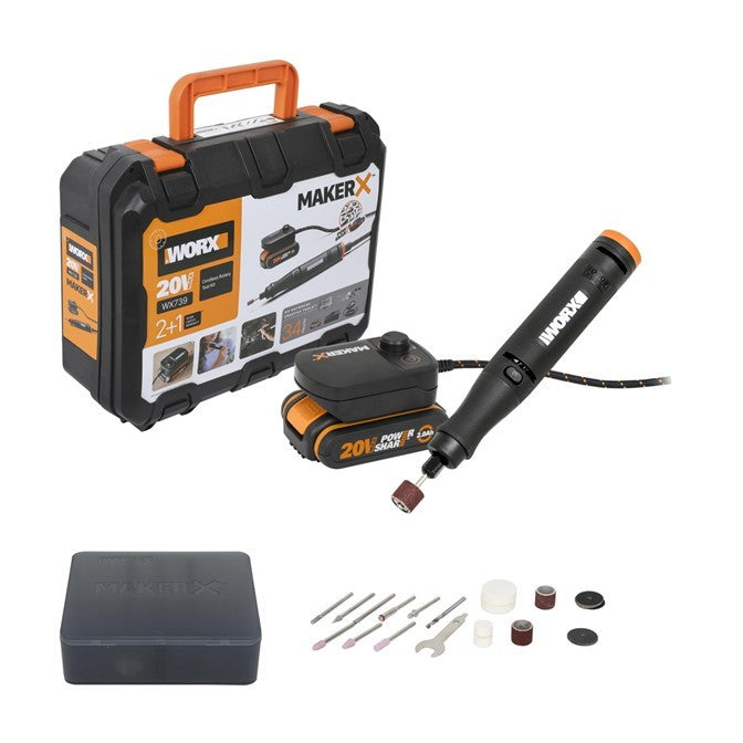 Maker X Rotary Tool 20V Set