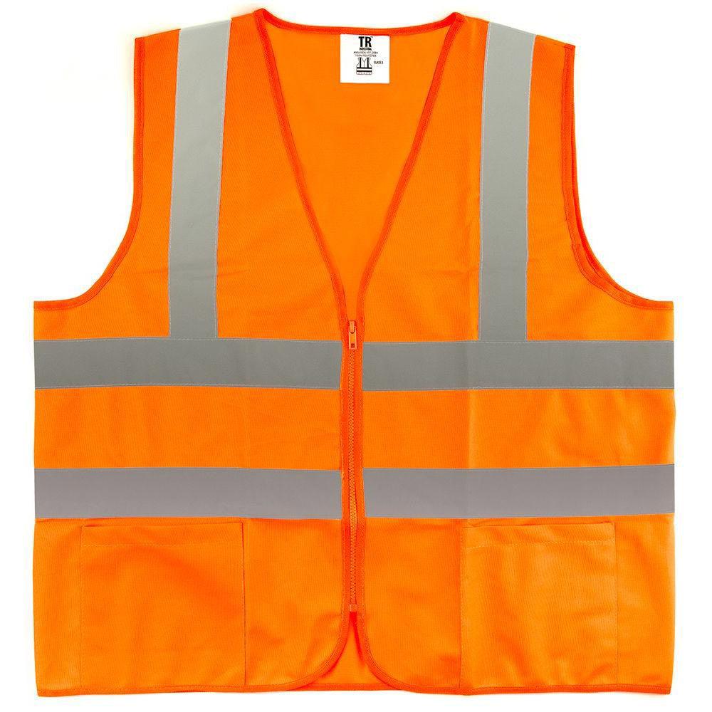 Vest Day Glow Orange Large - Livestainable.co.za