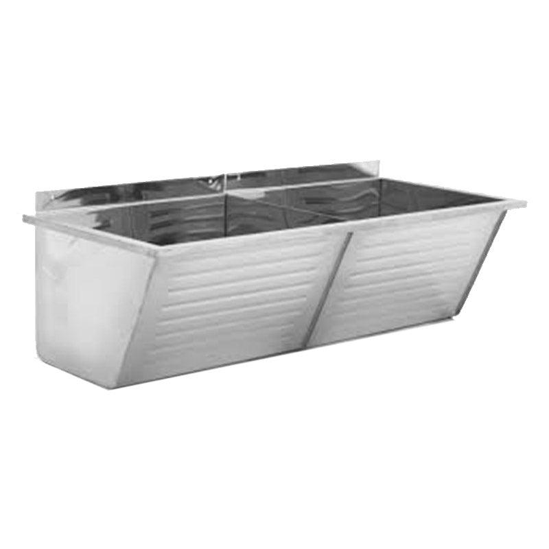 Wash Trough Dbl Bowl 1030 X435 Mm - Livestainable.co.za