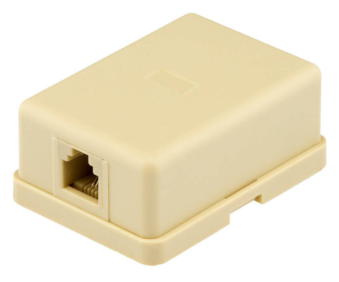 Socket W/M Tel/Net Rj12/Rj11 Sml X98353 B