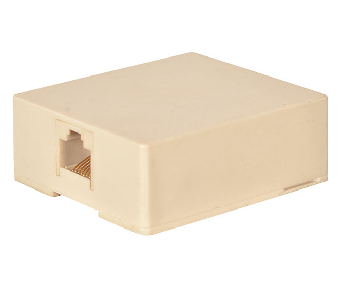 Socket W/M Tel/Net Rj12/Rj11 Large X98355 B