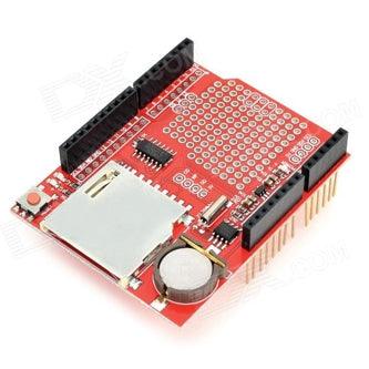 Data Logger Shield + Sd Card Reader + Rtc St1046 / Xd 204 - Livestainable.co.za