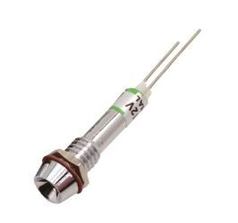 6 Mm Led Indicator 12 Vdc Green Xd22 6 12 Vdc Gr