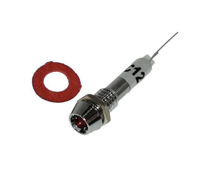 6 Mm Led Indicator 12 Vdc Red Xd22 6 12 Vdc Rd - Livestainable.co.za