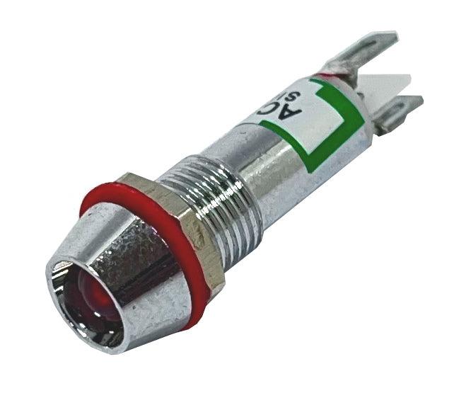 Led Indicator 220 Vac Red Ph=8mm Xd22 8 220 Vac Red - Livestainable.co.za