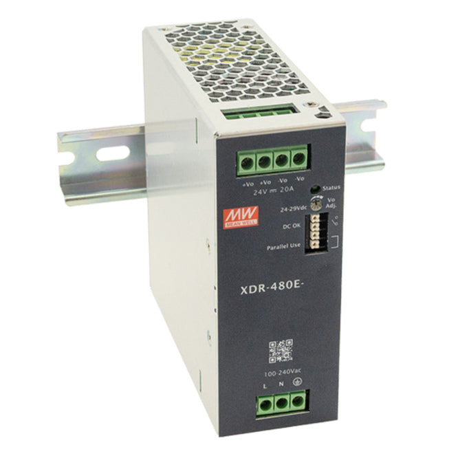 D/R Power Supply Slim In=230 Vac Out=48 Vdc 10 A Xdr 480 E 48