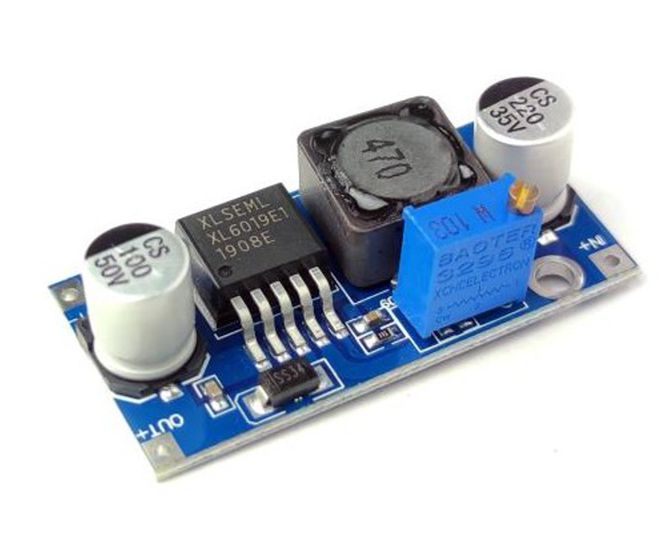 Dc Dc Converter I=5 40 O=5.5 50 V 20 W Xl6019 E1