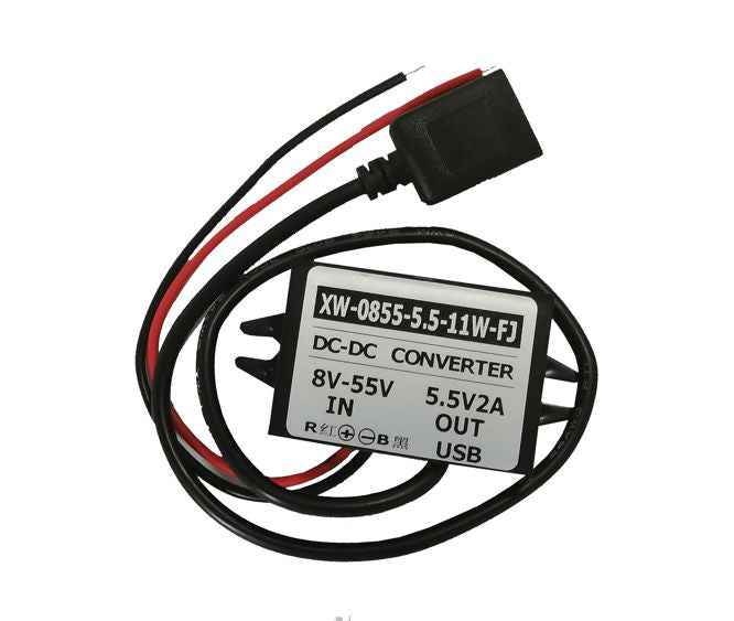 Dc Dc Converter I=8 55 V O=5.5 V @ 2 A Wire& Usb Xw 0855 5.5 11 W Fj