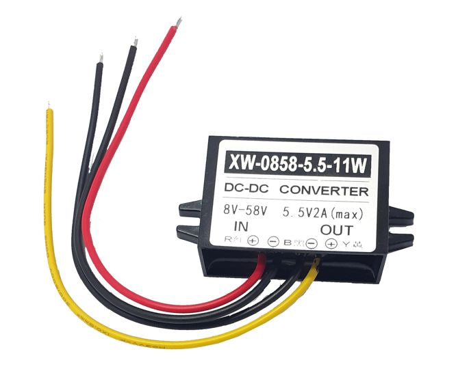 Dc Dc Converter I=8 58 V O=5.5 Vdc @ 2 A W/Wires Xw 0858 5.5 11 W