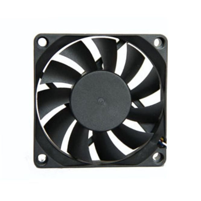 3 Wire 12 Vdc Slv Axial Fan 80sqx25mm 24 Cfm Open Leads Xy8025 B12 Mf