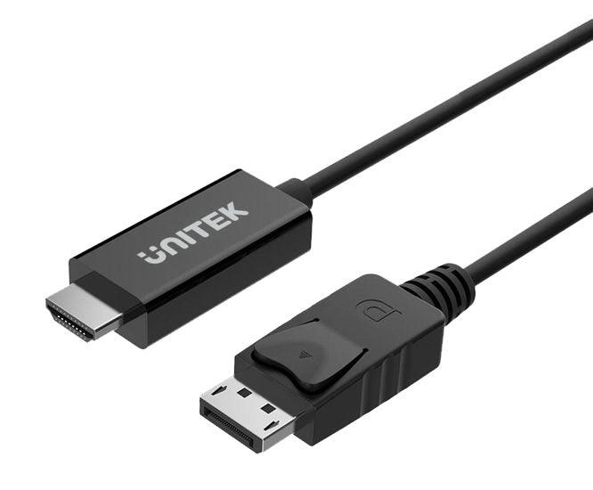 1.8 M, Display Port To Hdmi (M) Cable / Lead Y 5118 Ca - Livestainable.co.za