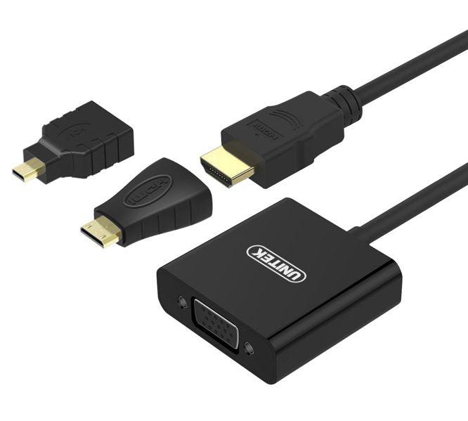 Hdmi To Vga Cable Converter With Audio Y 6355 - Livestainable.co.za