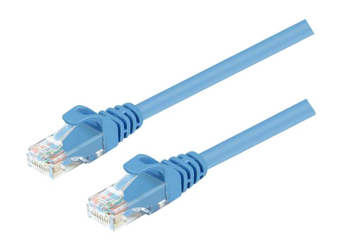 Cat5 E Network Lead Rj45 Rj45 Blue 1:1 5m Pc5 Eub5