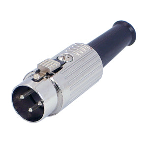 Plug Din 3 P 90 D Lock Met W/Release Button Ye1183 M