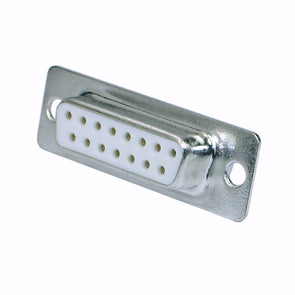 D Sub Socket Connector Solder Pins 15 W 15 Fdmsol