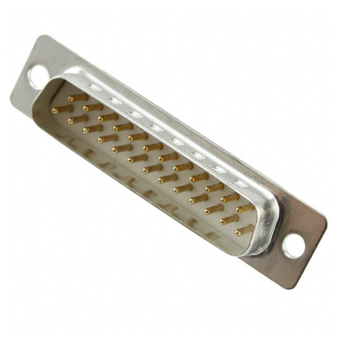 Plug D Sub 25 W Pcb Straight Metal Yen25 P