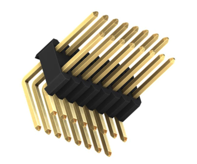 Header Dil R/A 40 W P=1.27mm Yt100 P40