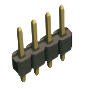 Header Sil Straight 4 W 2.54 Th=15mm 04 Mps2