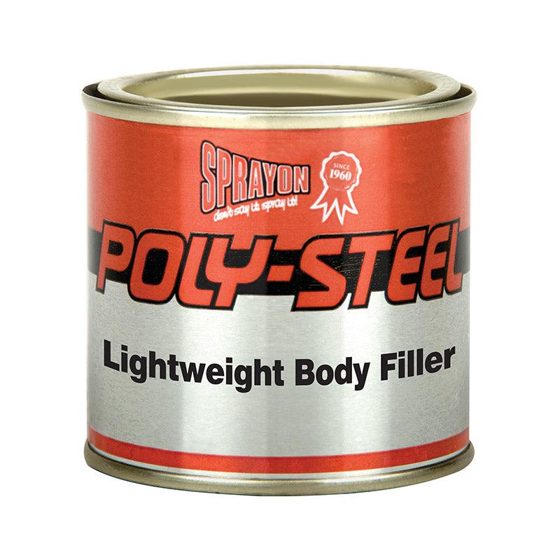 Sprayon Poly Steel Body Filler 1.5 Kg - Livestainable.co.za