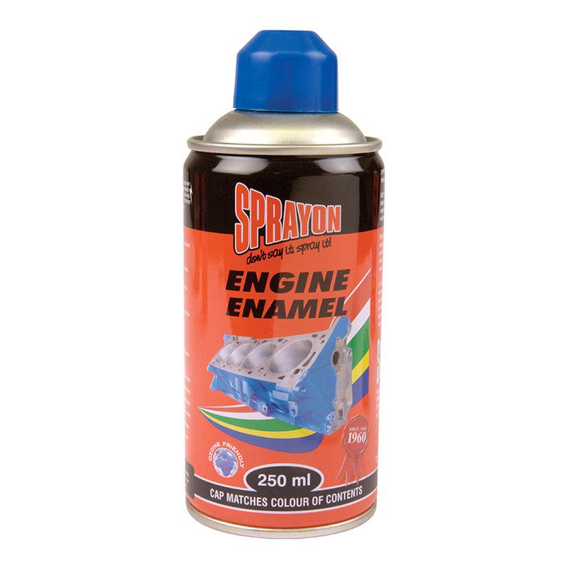 Sprayon Engine Enamel Spray Ford Blue 250 Ml - Livestainable.co.za