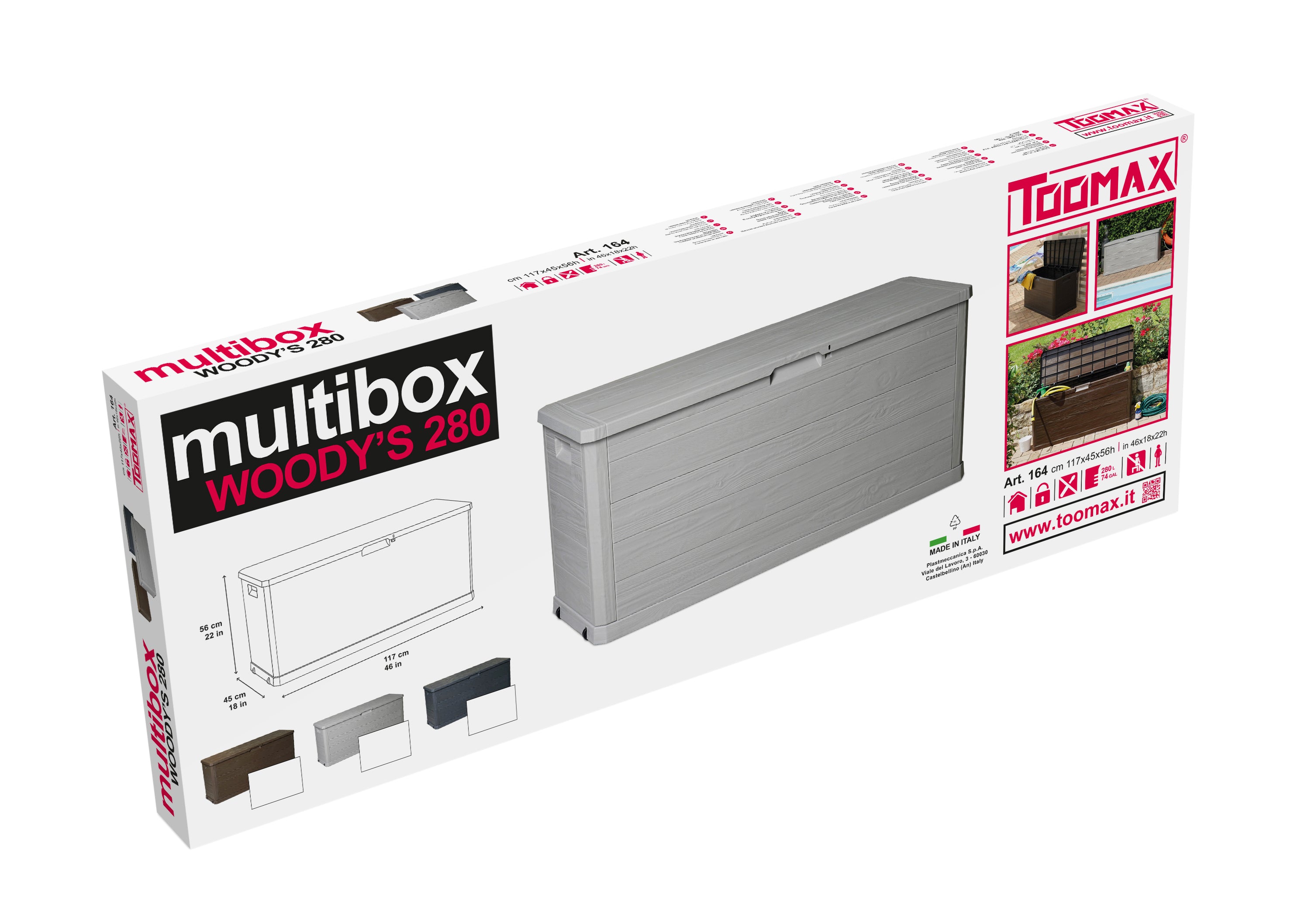 Toomax Woody's 280 L