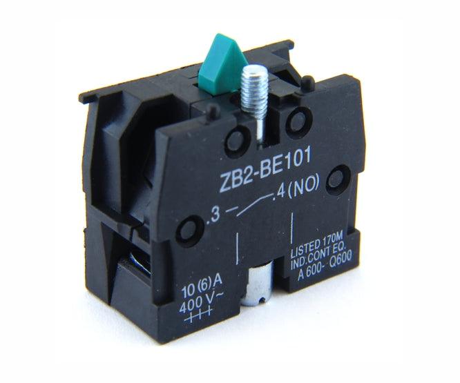 Push Button Contact Block 1 N/O Pb Zb2 Be101 - Livestainable.co.za