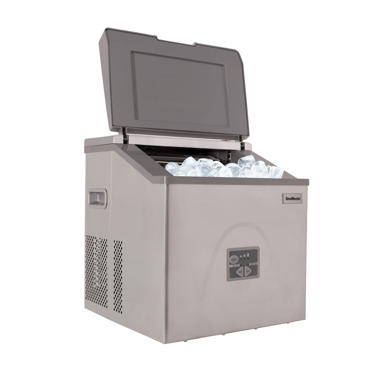 SnoMaster - 20Kg/24Hr Counter-Top Bullet Type Ice-Maker - Stainless Steel (ZBC-20)