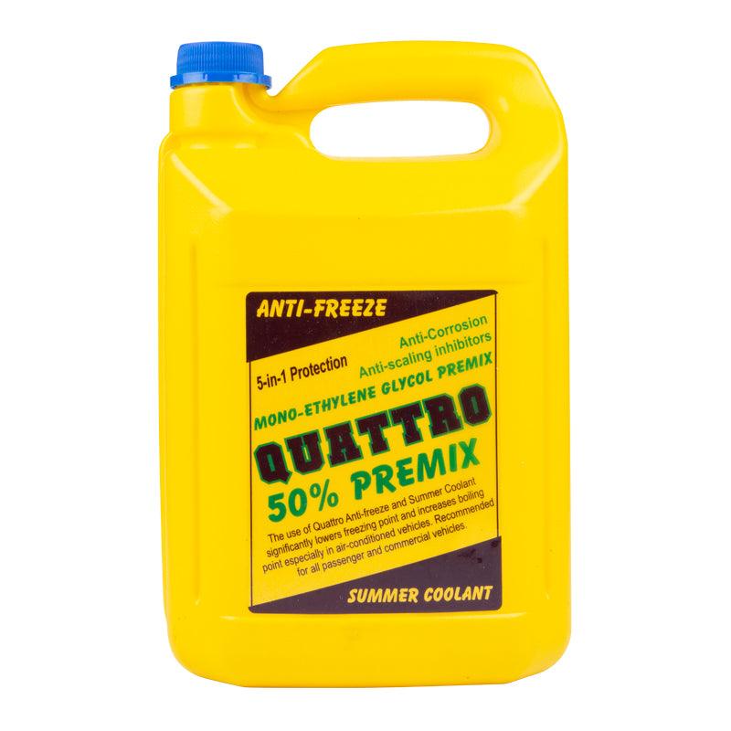 Quattro Anti Freeze Summer Coolant 5 L - Livestainable.co.za