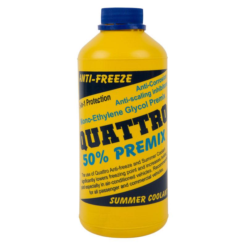 Quattro Anti Freeze Summer Coolant 1 L - Livestainable.co.za