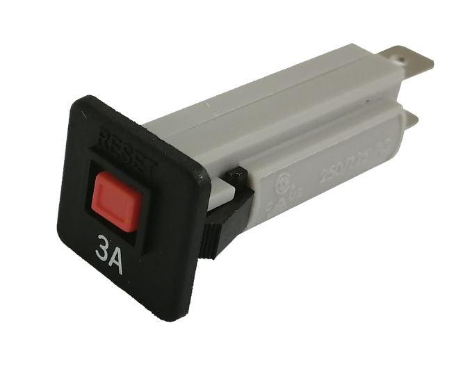 Panel Mount Miniature Circuit Break 250 Vac 3 A Ze 800 3 A / 201084 - Livestainable.co.za