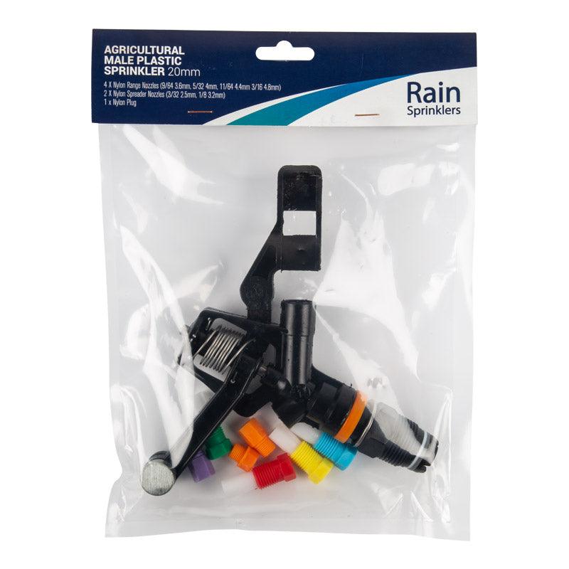 Rain 14 Sprinkler Packed With Nozzles And Cap - Livestainable.co.za