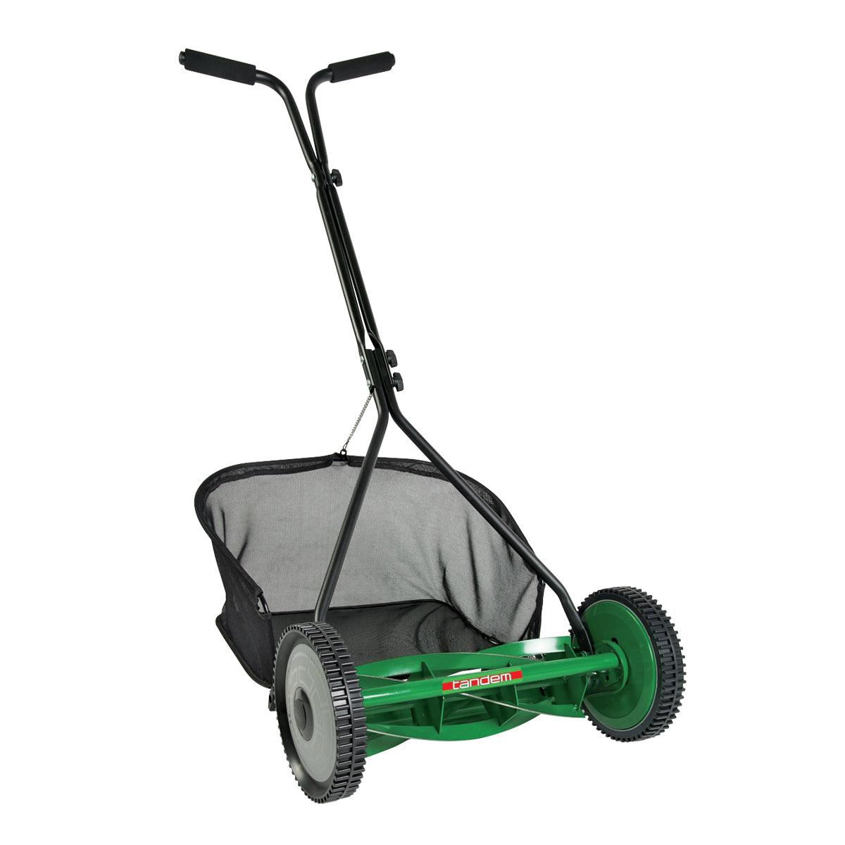 Tandem Push Mower 16 Inch Lite With Grass Box - Livestainable.co.za