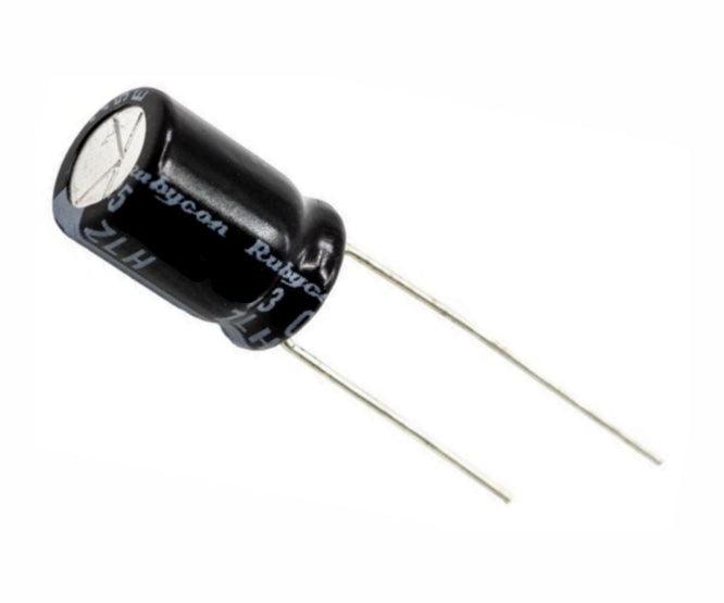 Electrolytic Capacitor Radial 820u F 6.3 V Ht Zlh 8x11.5 P=3.5 6.3 Zlh820 M 8x11.5 - Livestainable.co.za