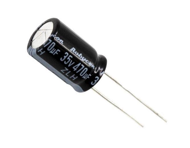 Electrolytic Capacitor Radial 1800u F 25 V Ht 12.5x25 P=10 25 Zlh1800 M 12.5x25 - Livestainable.co.za