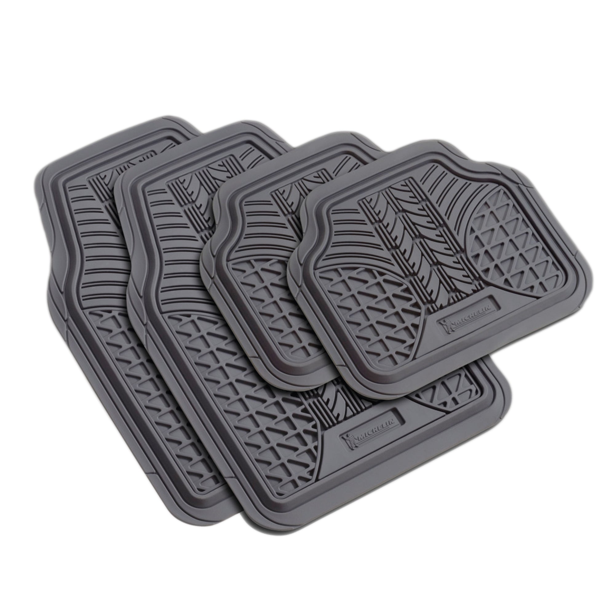 4x4 Car Mat 4 Pc Set Heavy Duty Rubber