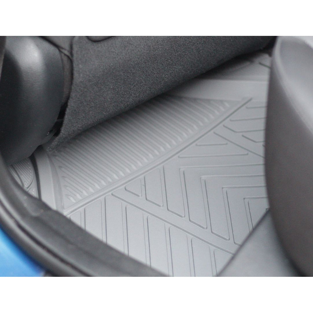 Car Mat 4 Pc Set Deep Trough