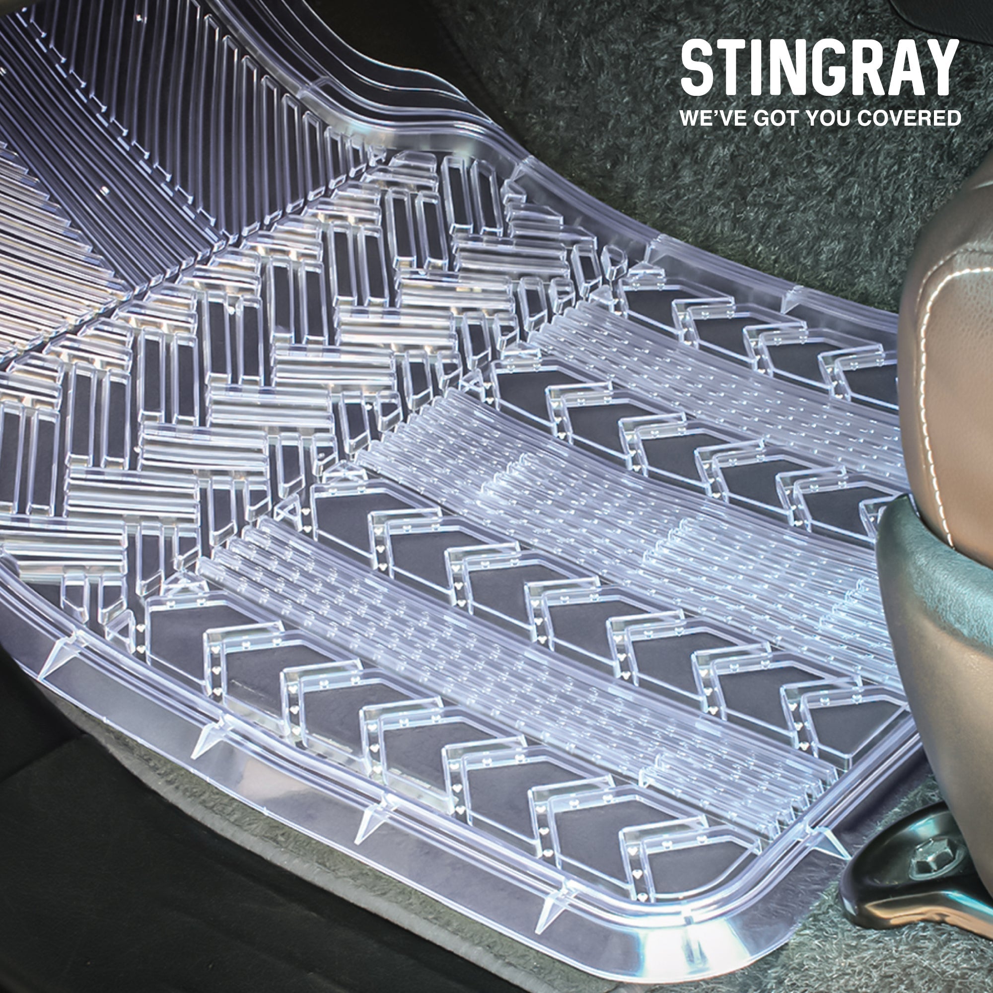 Car Mat Set 4 Pc Set Techno Clear