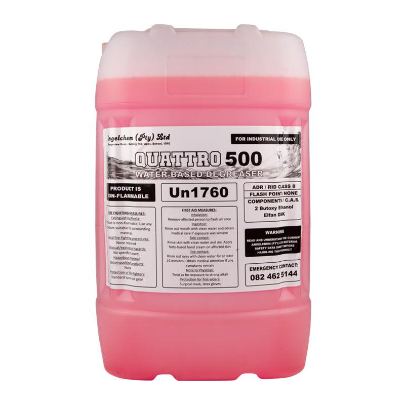 Quattro Degreaser Cleaner 500 25 L - Livestainable.co.za