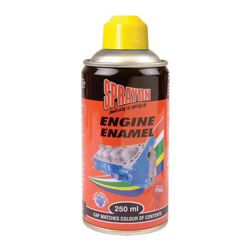 Sprayon Engine Enamel Spray Sunshine Yellow 250 Ml - Livestainable.co.za