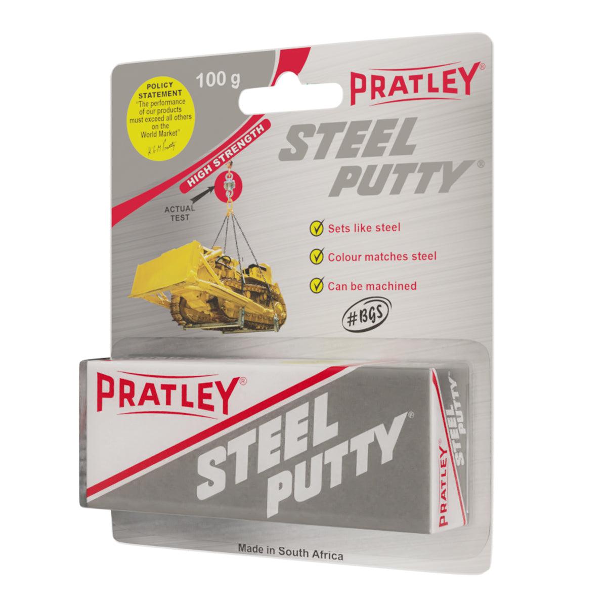 Pratley Steel Putty 100 G Per Pack New Packaging - Livestainable.co.za