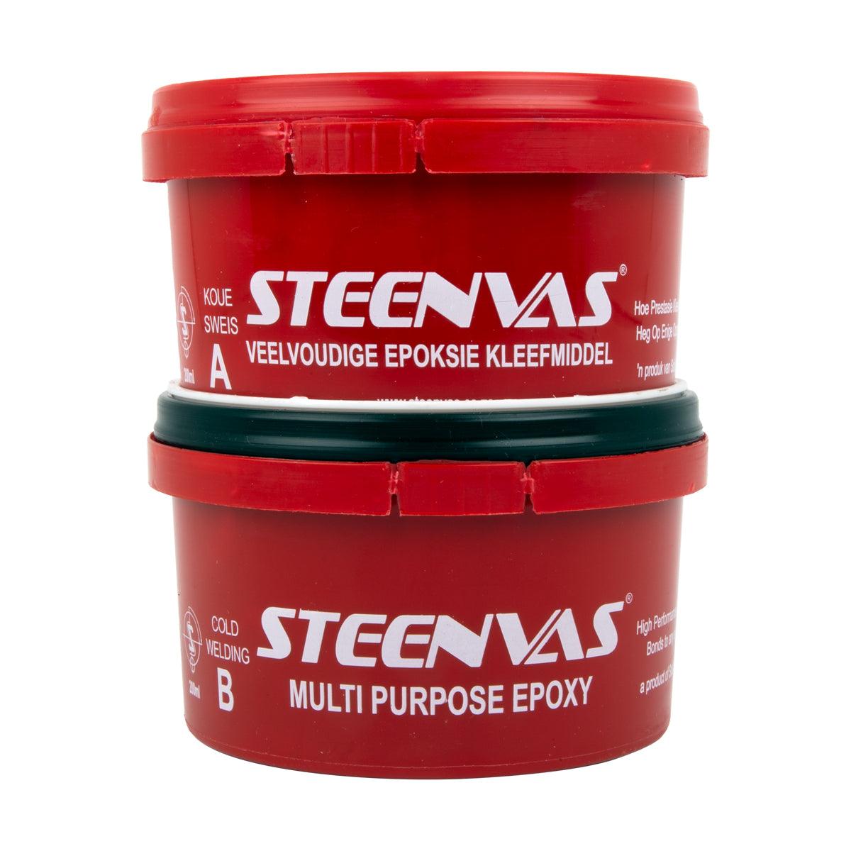 Steenvas St100 Multi Purpose Adhesive 2 X200 Ml Kit - Livestainable.co.za