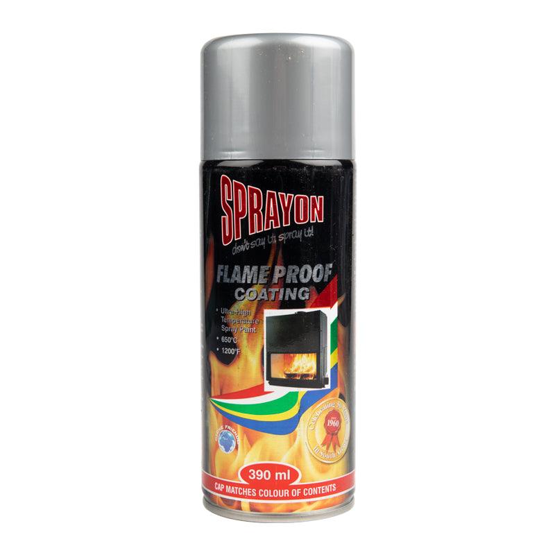 Sprayon Ultra High Temp Spray Silver 350 Ml - Livestainable.co.za