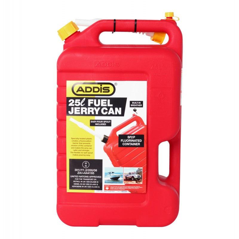 Addis Jerry Can Plastic Petrol 25 L Lrg - Livestainable.co.za