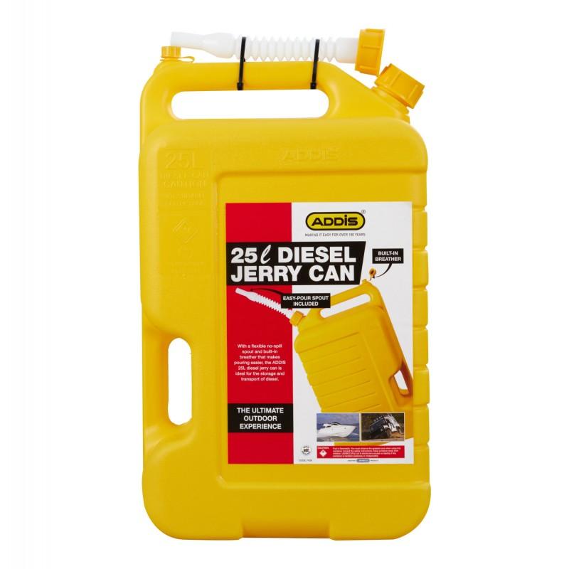 Addis Jerry Can Plastic Diesel 25 L - Livestainable.co.za