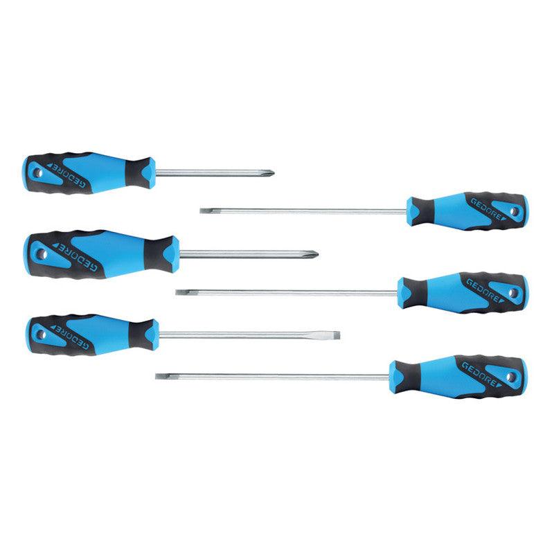 Gedore Blue Screwdriver Set Electrical Els 6 D - Livestainable.co.za