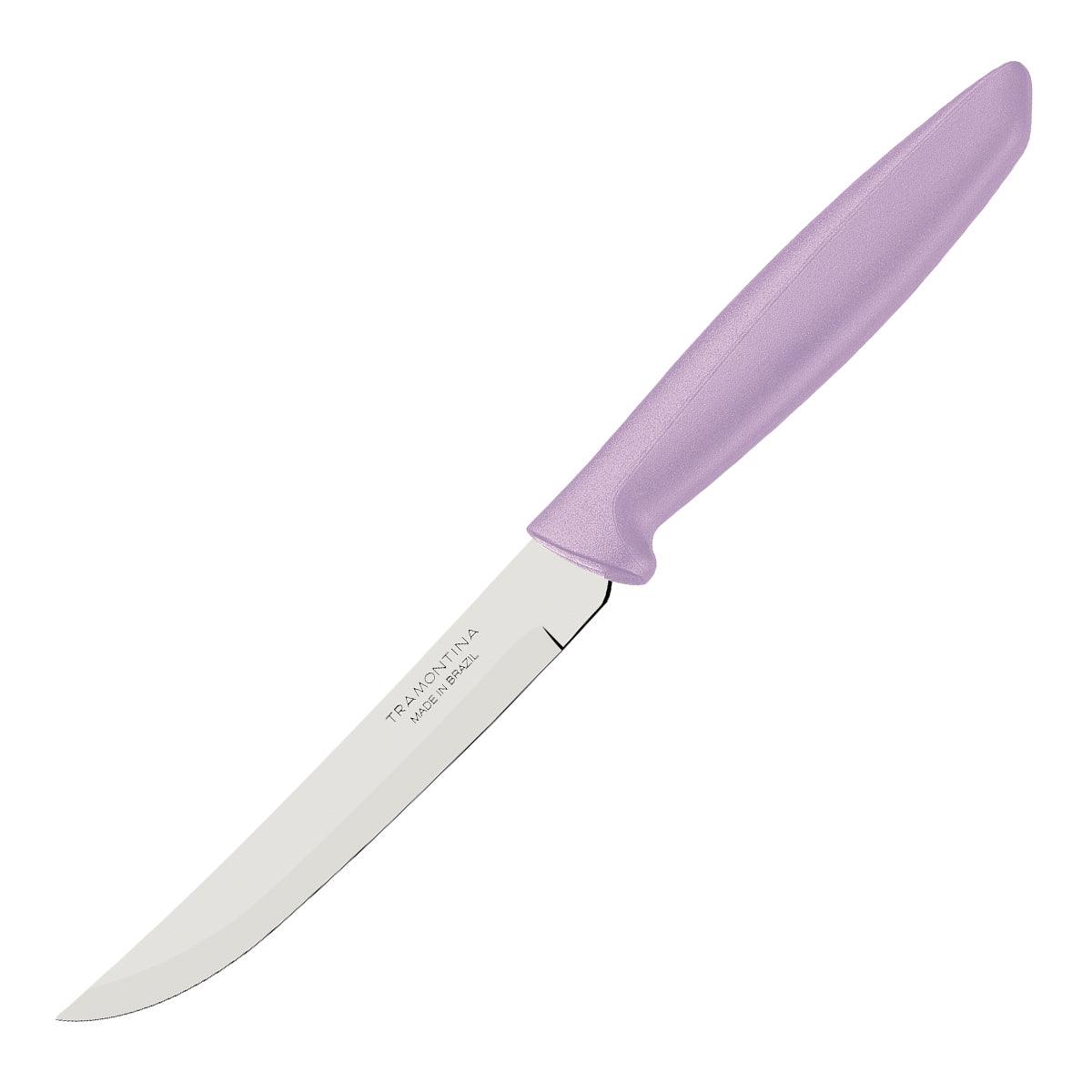 Tramontina Plenus Utility Knife Smooth 13 Cm Purp - Livestainable.co.za